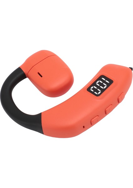 Kablosuz Bluetooth 5.4 Kulaklık Açık Kulak Hava Iletimli Kulaklık Gürültü Azaltma Kablosuz Spor Tek Kulak Kulaklık Android Dizüstü Bilgisayar Kamyon Sürücüsü Turuncu (Yurt Dışından)