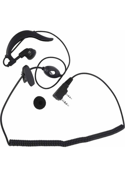 Adet Walkie Talkie Kulaklığı Profesyonel K Kafa Gürültü Azaltma Hifi Ses Ayarlanabilir 2 Pinli Radyo Kulaklık Baofeng Walkie Talkie Için (Yurt Dışından) modelleri