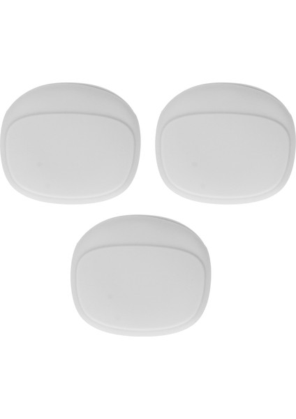 3 Adet Kulaklık Koruyucu Taşıma Çantası Taşınabilir Mini Silikon Saklama Kulaklık Kılıfı Ev Için Gri (Yurt Dışından)