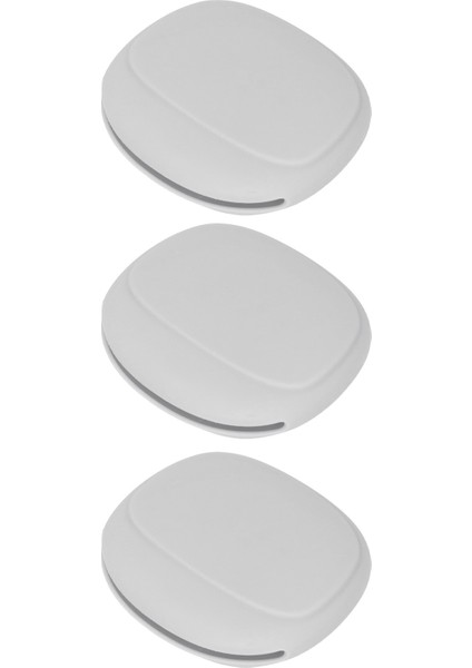 3 Adet Kulaklık Koruyucu Taşıma Çantası Taşınabilir Mini Silikon Saklama Kulaklık Kılıfı Ev Için Gri (Yurt Dışından) fiyatları