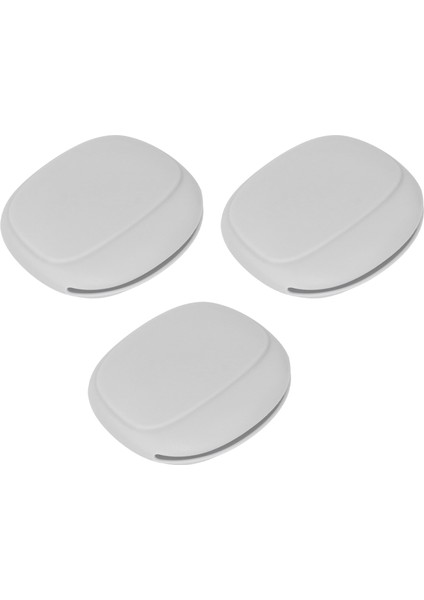 3 Adet Kulaklık Koruyucu Taşıma Çantası Taşınabilir Mini Silikon Saklama Kulaklık Kılıfı Ev Için Gri (Yurt Dışından) indirimleri