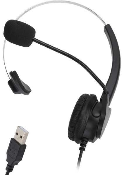 Işletmeler Için Mikrofon Gürültü Azaltma Ses Kontrolü ile USB Kulaklık Uc Skype Lync Softphone Çağrı Merkezi Ofis (Yurt Dışından)