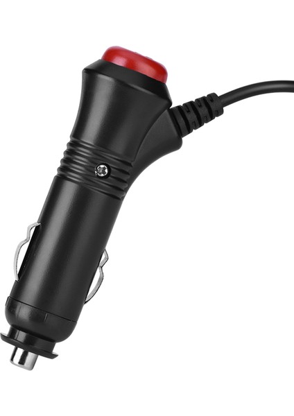 12V Araç Çakmak Şarj Cihazı Dc 12V 5.5 x 2.1mm Fiş Adaptörü Kablo Kordonu Anahtarlı (Yurt Dışından)