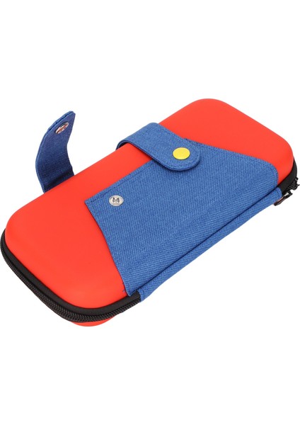 Switch Lite Taşıma Çantası Eva Seyahat Taşıma Çantası Oyun Konsolu Aksesuarları Için Çift Fermuarlı Bölmeli Kırmızı Mavi Switch Lite Için (Yurt Dışından) modelleri
