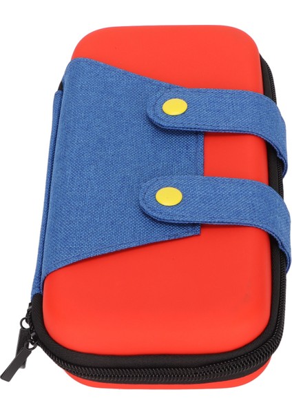 Switch Lite Taşıma Çantası Eva Seyahat Taşıma Çantası Oyun Konsolu Aksesuarları Için Çift Fermuarlı Bölmeli Kırmızı Mavi Switch Lite Için (Yurt Dışından) fırsatları