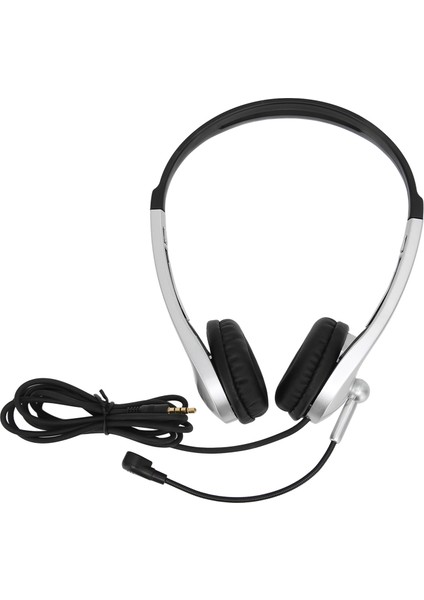 Kablolu Kulaklık Gürültü Önleyici Binaural Iş Kulaklığı Müşteri Hizmetleri Için Tek Yönlü Mikrofonlu 3.5mm (Yurt Dışından)