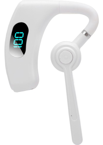 Iş Sürüşü Için Mikrofon Gürültü Azaltma Özellikli Kablosuz Bluetooth Kulaklık 300MAH Pil Beyaz (Yurt Dışından)