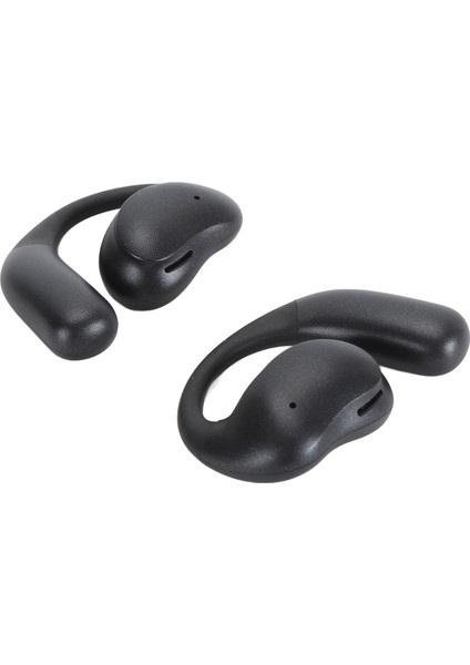 Açık Kulak Kulaklık Bluetooth 5.4 Kablosuz Kulaklık Şarj Kutusu ile 12 Saat Çalma Süresi Ipx7 Su Geçirmez Spor Kulaklıkları Egzersiz Bisiklet Koşu Siyah (Yurt Dışından)