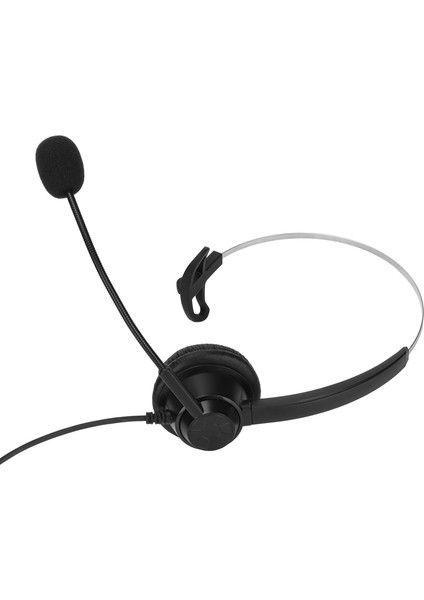 Rj9 Telefon Kulaklığı Tek Taraflı Ayarlanabilir Ses ve 6 Hızlı Hat Sırası Müşteri Hizmetleri Için Iş Kulaklığı (Yurt Dışından)