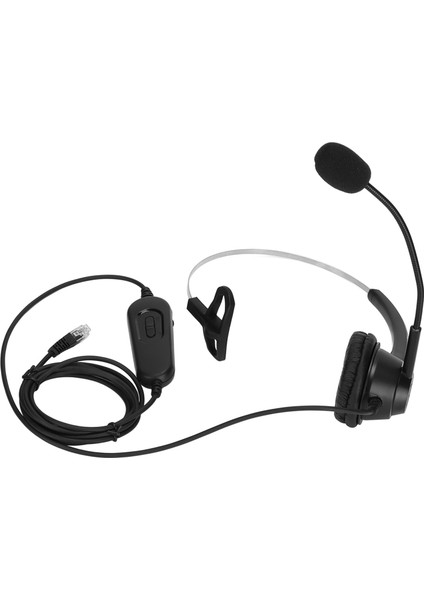 Rj9 Telefon Kulaklığı Tek Taraflı Ayarlanabilir Ses ve 6 Hızlı Hat Sırası Müşteri Hizmetleri Için Iş Kulaklığı (Yurt Dışından)
