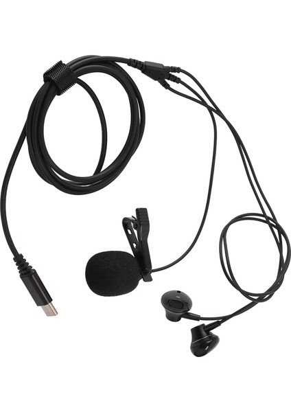 USB C Kulaklık Kablolu Kulaklık Tipi C Gürültü Azaltma Kulaklık Mikrofonlu Şarkı Söyleme Kayıt Oyun Için (Yurt Dışından) modelleri