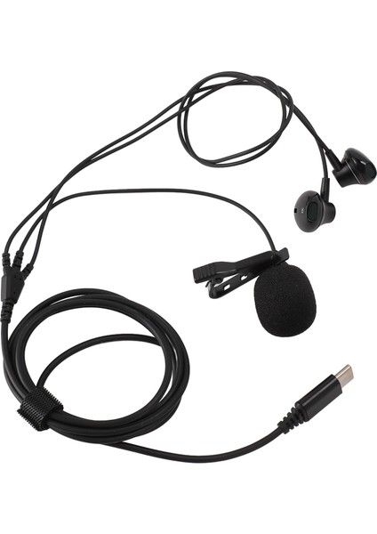 USB C Kulaklık Kablolu Kulaklık Tipi C Gürültü Azaltma Kulaklık Mikrofonlu Şarkı Söyleme Kayıt Oyun Için (Yurt Dışından) fırsatları