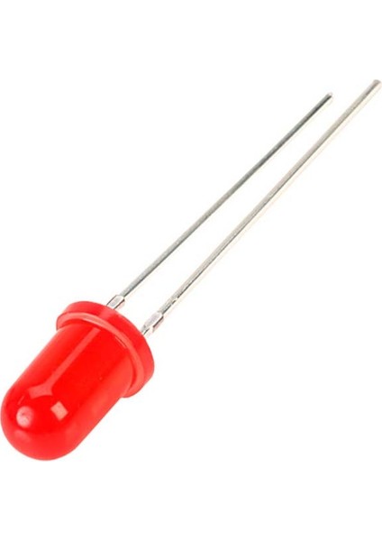LED Kırmızı 5mm Mercekli (5131)