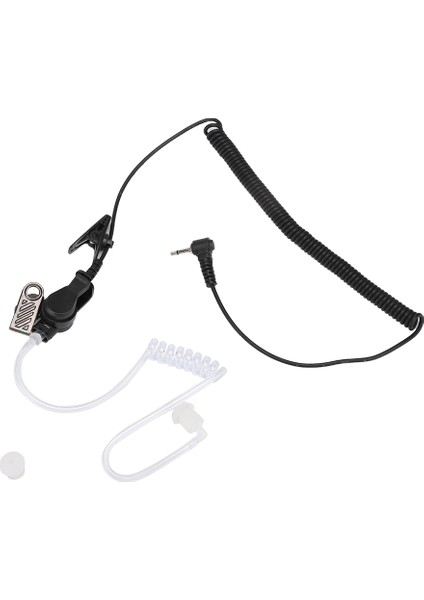 2.5mm Hava Akustik Ses Tüplü Kulaklıklar Sadece Dinleme Kulaklığı Walkie Talkie Radyo Için (Yurt Dışından)