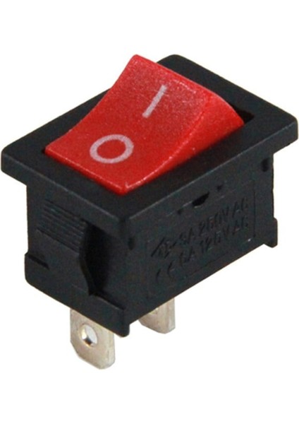 IC-120A Mini Kırmızı Işıksız Anahtar 2p (13MM x 19MM) (5131)