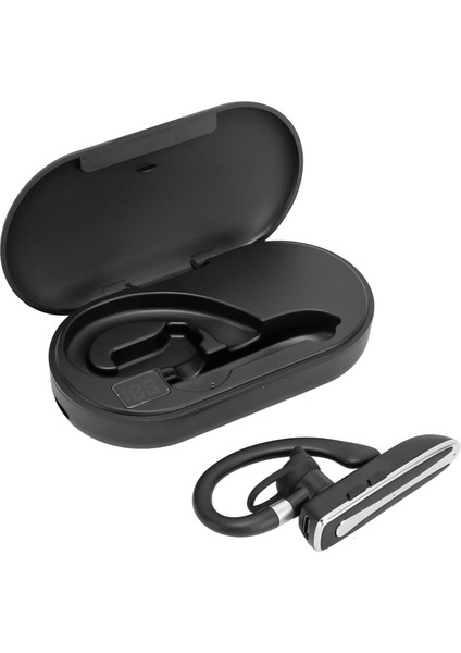 Bluetooth Kulaklık Gürültü Önleyici Eller Serbest Dahili Mikrofon Tek Kulak Kablosuz Kulaklık Sürüş Iş Sporları Için (Yurt Dışından)