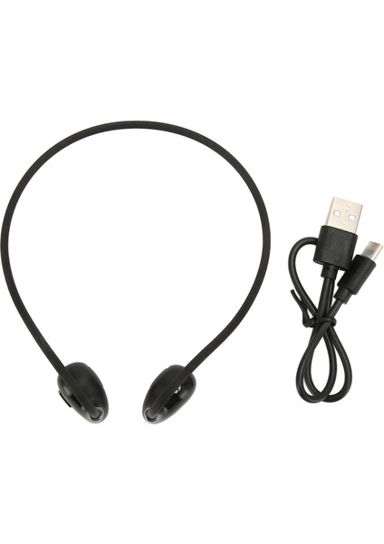 Kemik Iletimli Kulaklık Bluetooth 5.3 Ipx7 Su Geçirmez Stereo Dahili Mikrofon 10 Saat Çalma Süresi Kablosuz Açık Kulak Kulaklık (Yurt Dışından)
