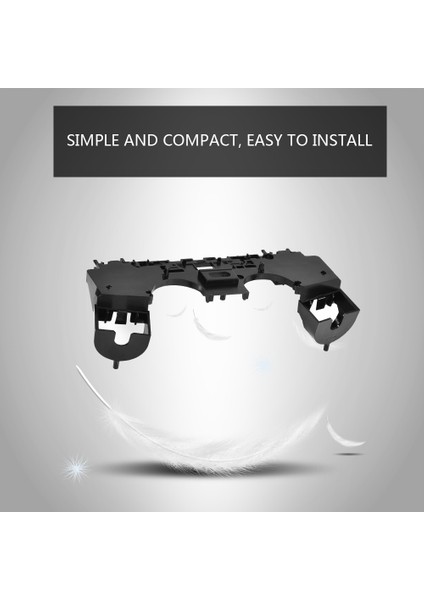 Ps4 Kontrol Cihazı Için Siyah Plastik Orta Muhafaza Kabuk Kılıfı Yedek Parçası (Yurt Dışından) fırsatları