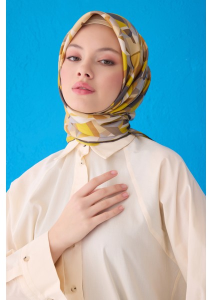 Saf Ipek Eşarp 4106D (Twill Ipek)