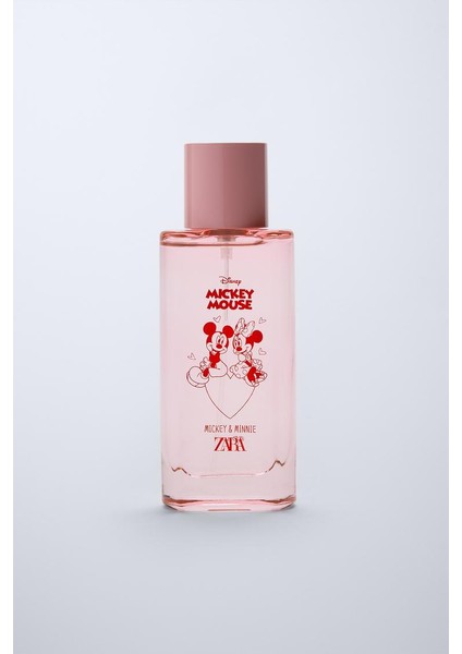 Mickey Mouse & Minnie Mouse Silinder Şişe Edt 40 ml Çocuk Parfümü