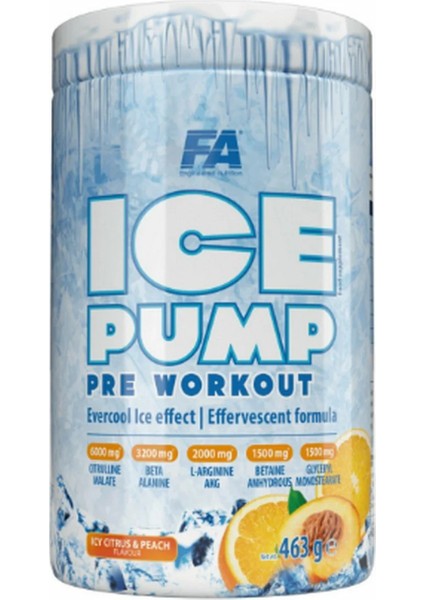 Ice Pump Preworkout 463 G - 50 Servis