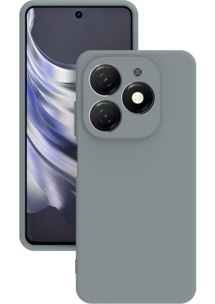 Tecno Spark 20C Kılıf Kamera Korumalı Silikon Rubber Arka Kapak
