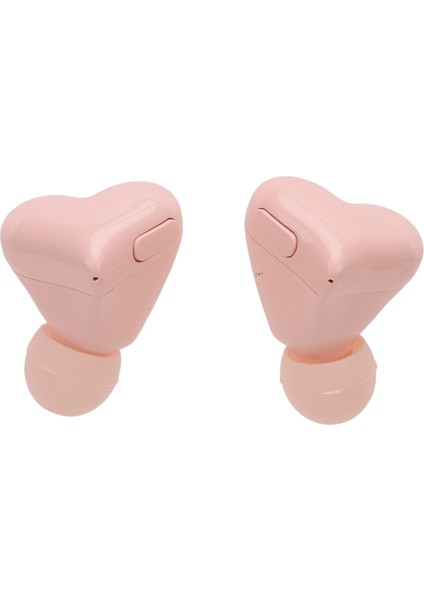 Kalp Şeklinde Kablosuz Kulaklık Bluetooth 5.3 Kulaklık Sevimli Gürültü Azaltma Kulaklıkları Şarj Kutusu ile Spor Hediyeler Için Pembe (Yurt Dışından) indirimleri