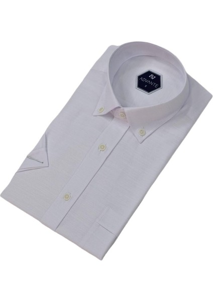 Erkek Klasik Tek Cepli Kısa Kol Gömlek BGL-ST04554