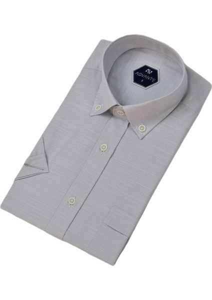 Erkek Klasik Tek Cepli Kısa Kol Gömlek BGL-ST04554