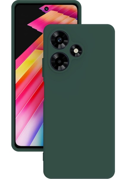 Infinix Hot 30 Play Kılıf Kamera Korumalı Silikon Rubber Arka Kapak
