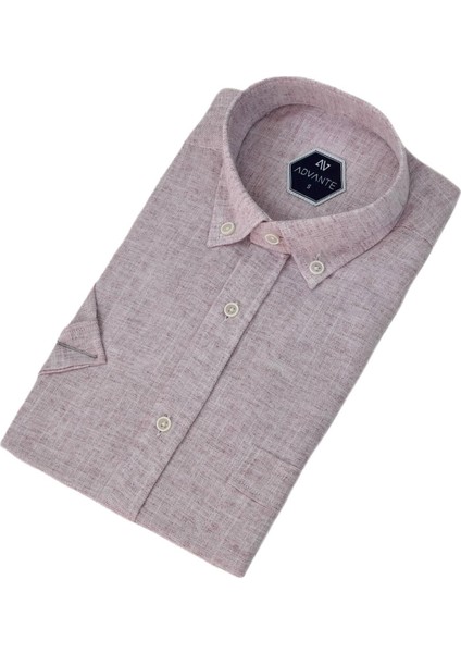 Erkek Klasik Tek Cepli Kısa Kol Gömlek BGL-ST04557