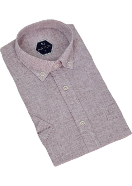 Erkek Klasik Tek Cepli Kısa Kol Gömlek BGL-ST04557 fırsatları