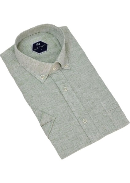 Erkek Klasik Tek Cepli Kısa Kol Gömlek BGL-ST04557 fırsatları