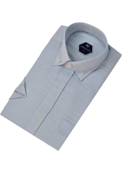 Erkek Klasik Tek Cepli Kısa Kol Gömlek BGL-ST04559
