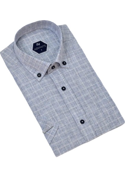 Erkek Klasik Tek Cepli Kısa Kol Gömlek BGL-ST04555 fırsatları