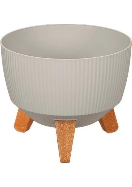 ELF-496 Dekoratif Ayaklı Nostalji Saksı 9 Lt