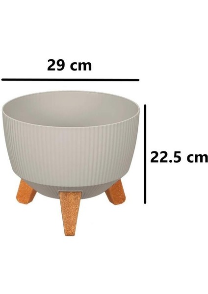 ELF-496 Dekoratif Ayaklı Nostalji Saksı 9 Lt fiyatları