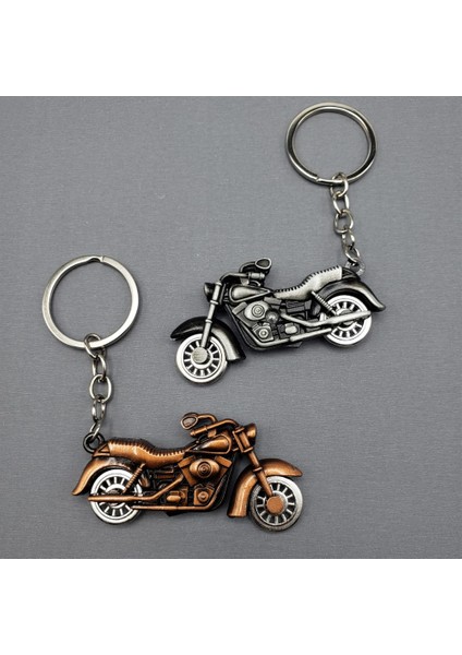 Büro Ev Ofis Hediyesi Için Matal Yapım Motor Tasarımlı Anahtarlık