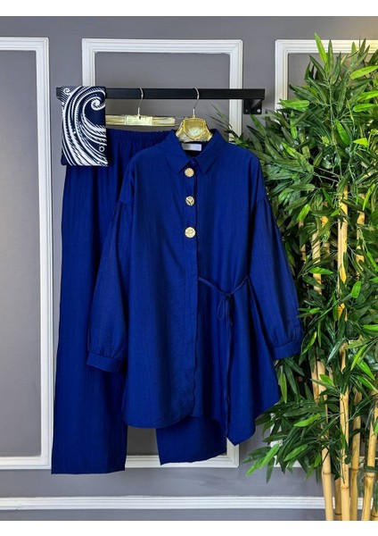 Yeni Sezon Duru Ikili Takım - Gömlek Pantolon Kadın Alt Üst Takım Çilek Kumaş fiyatları