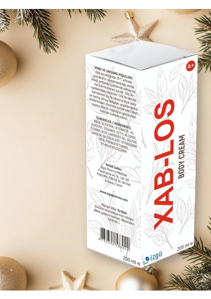 Xablos Uyuzz için Vücut Bakım Kremi 200 ml