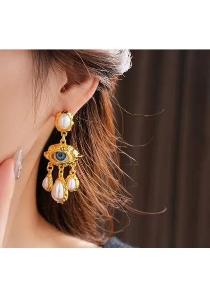 Çelik Eyes Küpe modelleri