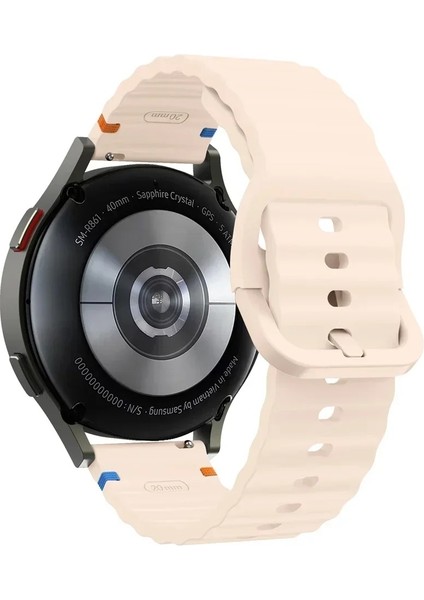 Amazfit Bip S / Bip Lite / Bip U / Bip U Pro Uyumlu Tokalı Silikon Kordon 20MM