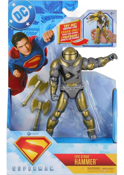 SPM-6073190 Superman Epic Strike Figür