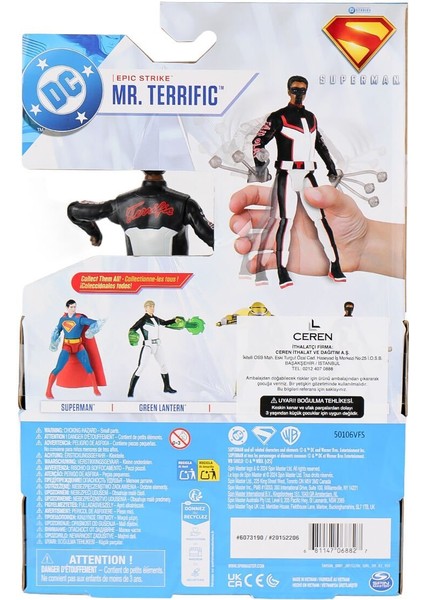 SPM-6073190 Superman Epic Strike Figür