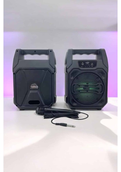 Teknorod 6.5 Inç Kablosuz Hoparlör Bluetooth Bağlantılı Yüksek Ses Kaliteli