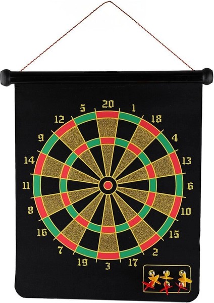 8017 Yaldızlı Mıknastıslı Dart 17INÇ