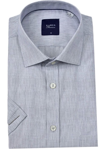 Erkek Klasik Çizgili Kısa Kol Gömlek 9493 BGL-ST04580 fiyatları