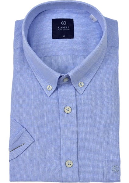 Erkek Klasik Kısa Kol Gömlek Pamuklu 9415 BGL-ST04581 fiyatları