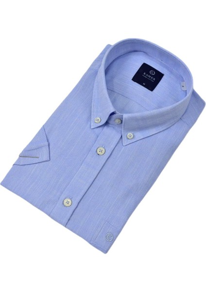 Erkek Klasik Kısa Kol Gömlek Pamuklu 9415 BGL-ST04581 modelleri