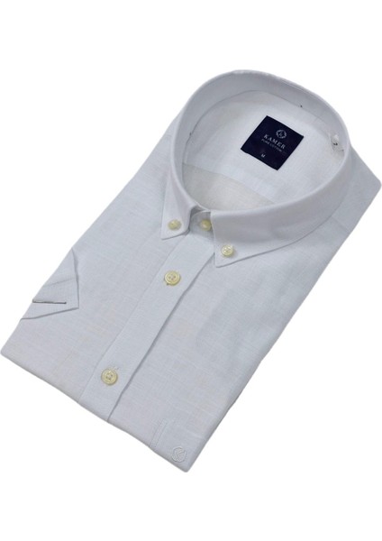 Erkek Klasik Kısa Kol Gömlek Pamuklu 9415 BGL-ST04581